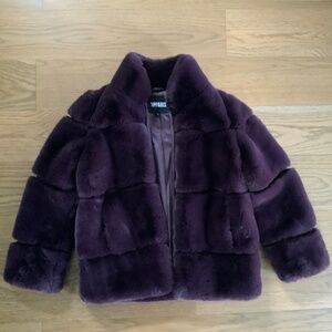 Apparis SAI Faux Fur Coat Size XS